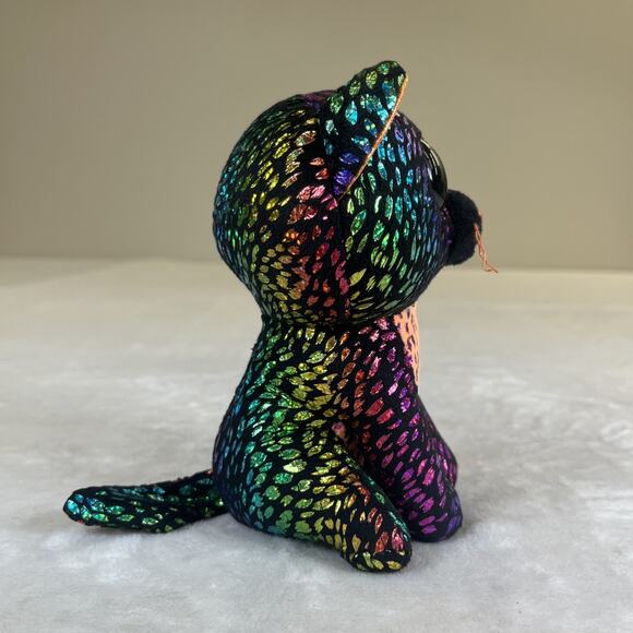 Ty Beanie Boos SPELLBOUND the Halloween Cat 6" Claire's Exclusive NEW MWMT - Picture 5 of 10